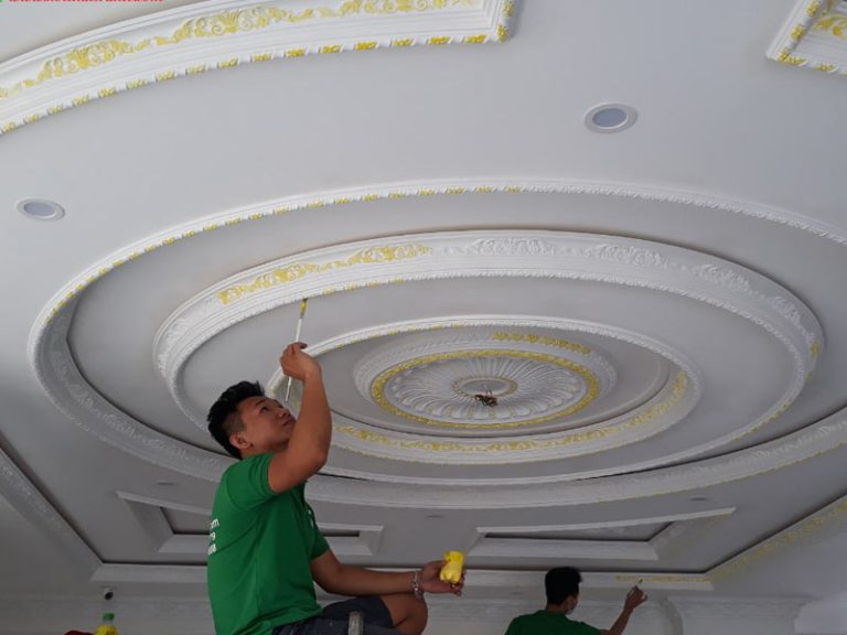 Hướng Dẫn Chi Tiết Quy Trình Sơn Phù Điêu Cổ Điển PU