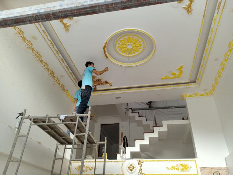 Mẹo Tăng Thẩm Mỹ Khi Sơn Phù Điêu Cổ Điển PU