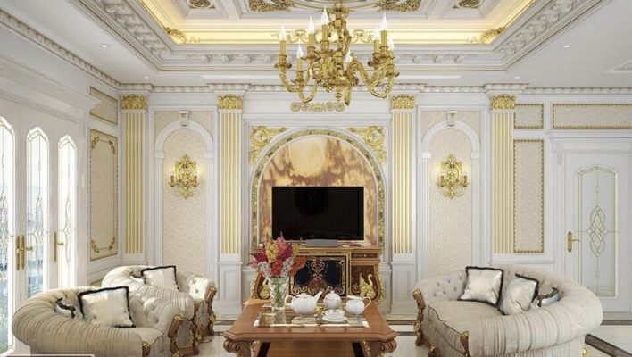 Kết Quả Sau Khi Thi Công Phù Điêu Cổ Điển PU