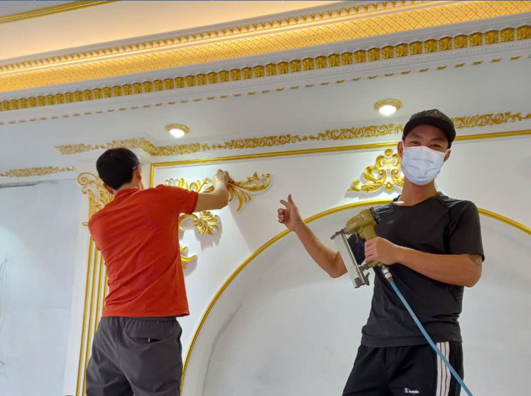 Quy Trình Thi Công Phù Điêu Nội Thất PU