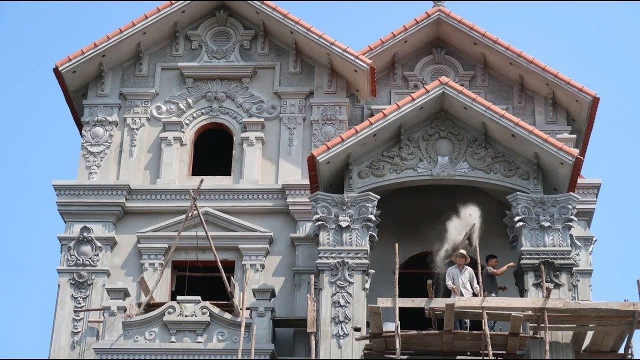 Phù Điêu Xi Măng Trong Kiến Trúc Ngoại Thất