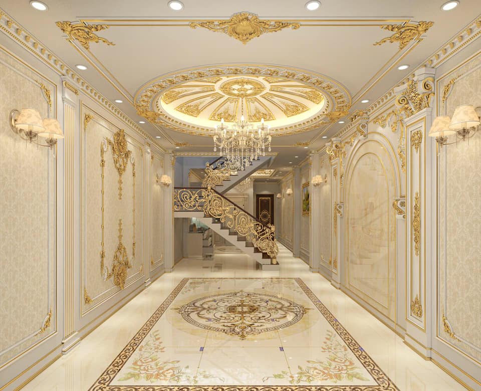 Ứng Dụng Cụ Thể Của Phù Điêu Tân Cổ Điển PU Trong Khách Sạn